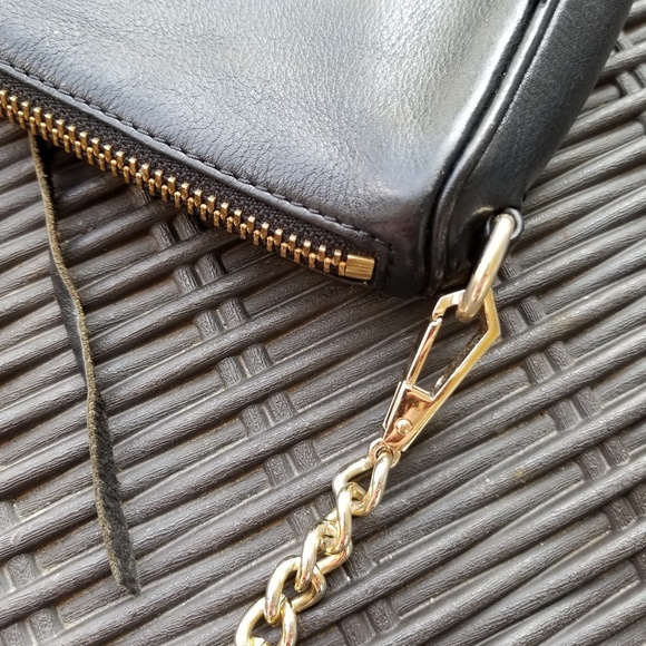 Rebecca Minkoff Black Gold Chain Studded Bag - Picture 4 of 8